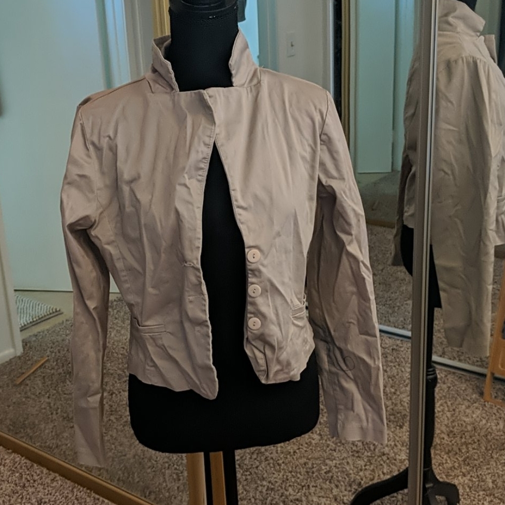 Collared Blazer Jacket